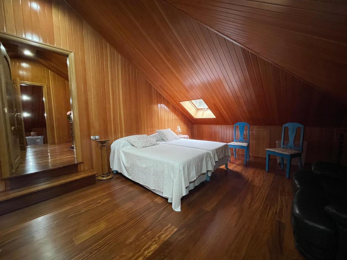 Impresionante Casa Con Parcela En La Naturaleza A Coruña Eksteriør billede